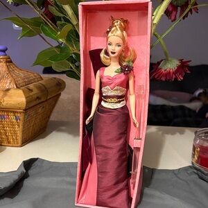Vintage Exotic Intrigue Barbie Doll Blonde Collector Edition  For Avon 2003